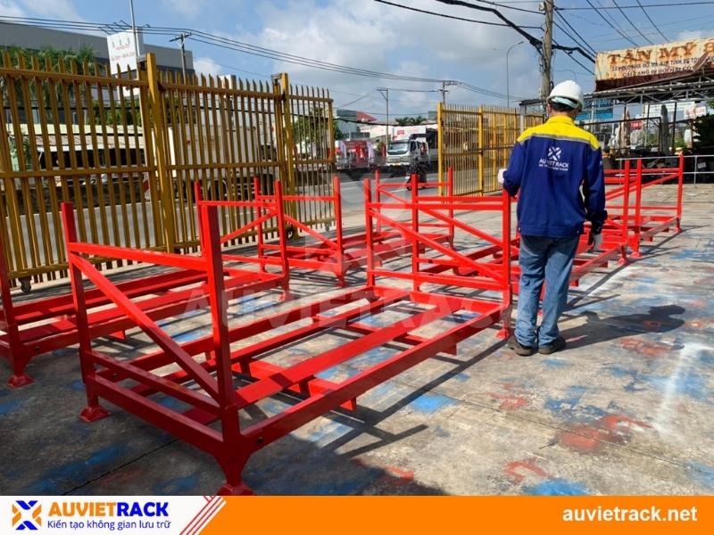 Một số dự án pallet sắt chồng gấp Au Viet Rack đã thực hiện